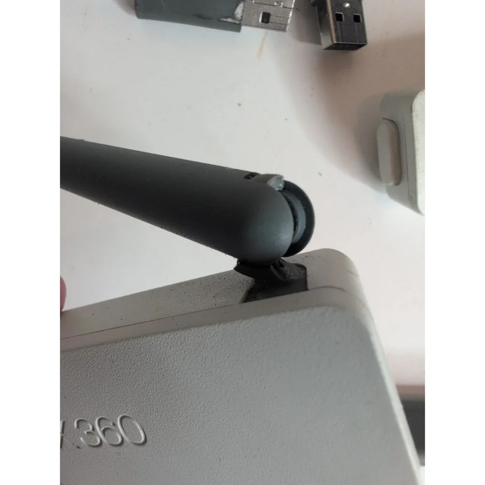 4 Official Microsoft Xbox 360 Wireless Network Adapter Wi-Fi Single Antenna OEM